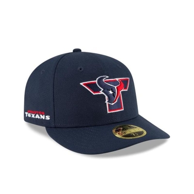 Houston Texans Gorra | New Era NFL Logo Mix Low Profile 59fifty Fitted Cap Mexico - Azules